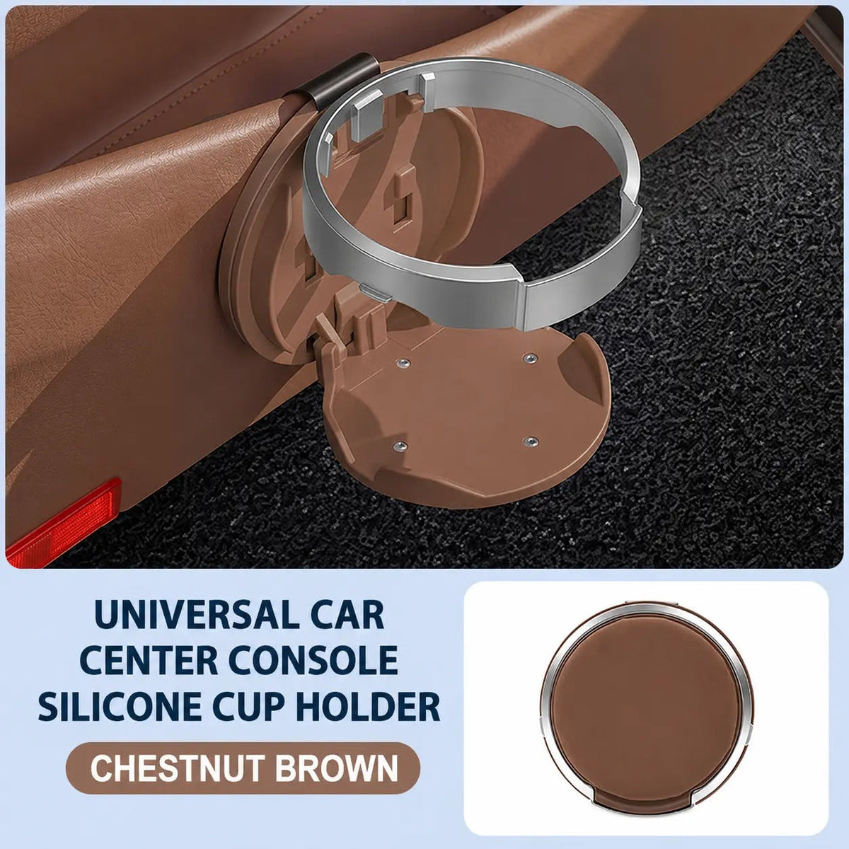 Car Seat Headrest Cup Holder with Hooks