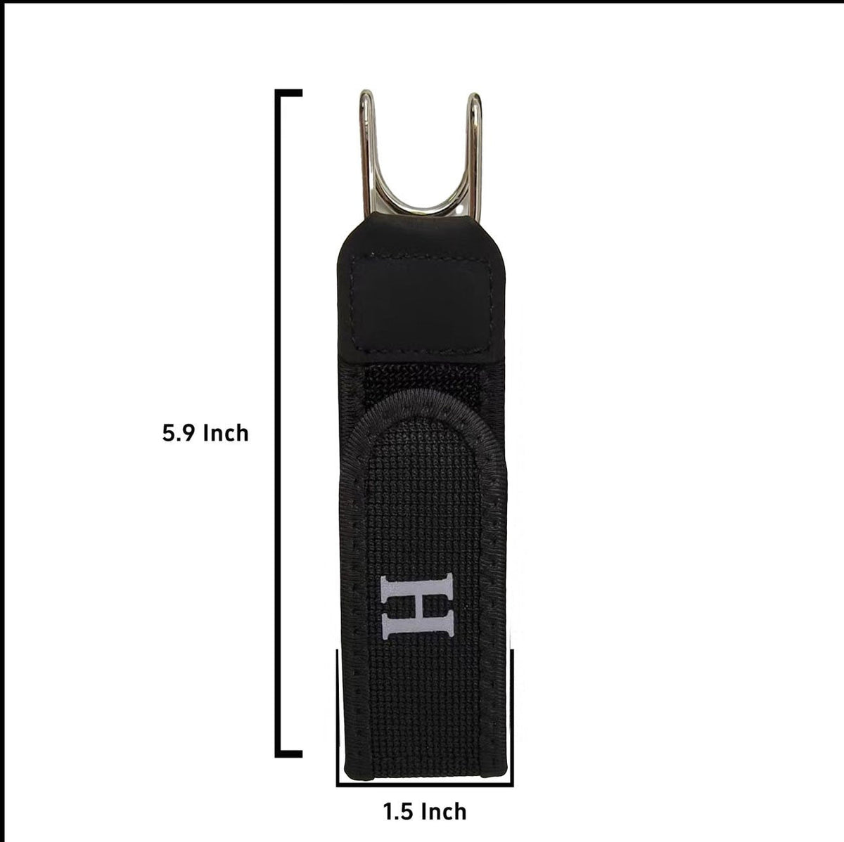Invisible No-Buckle Elastic Belt - Adjustable Tactical Hook( 2-Pack )