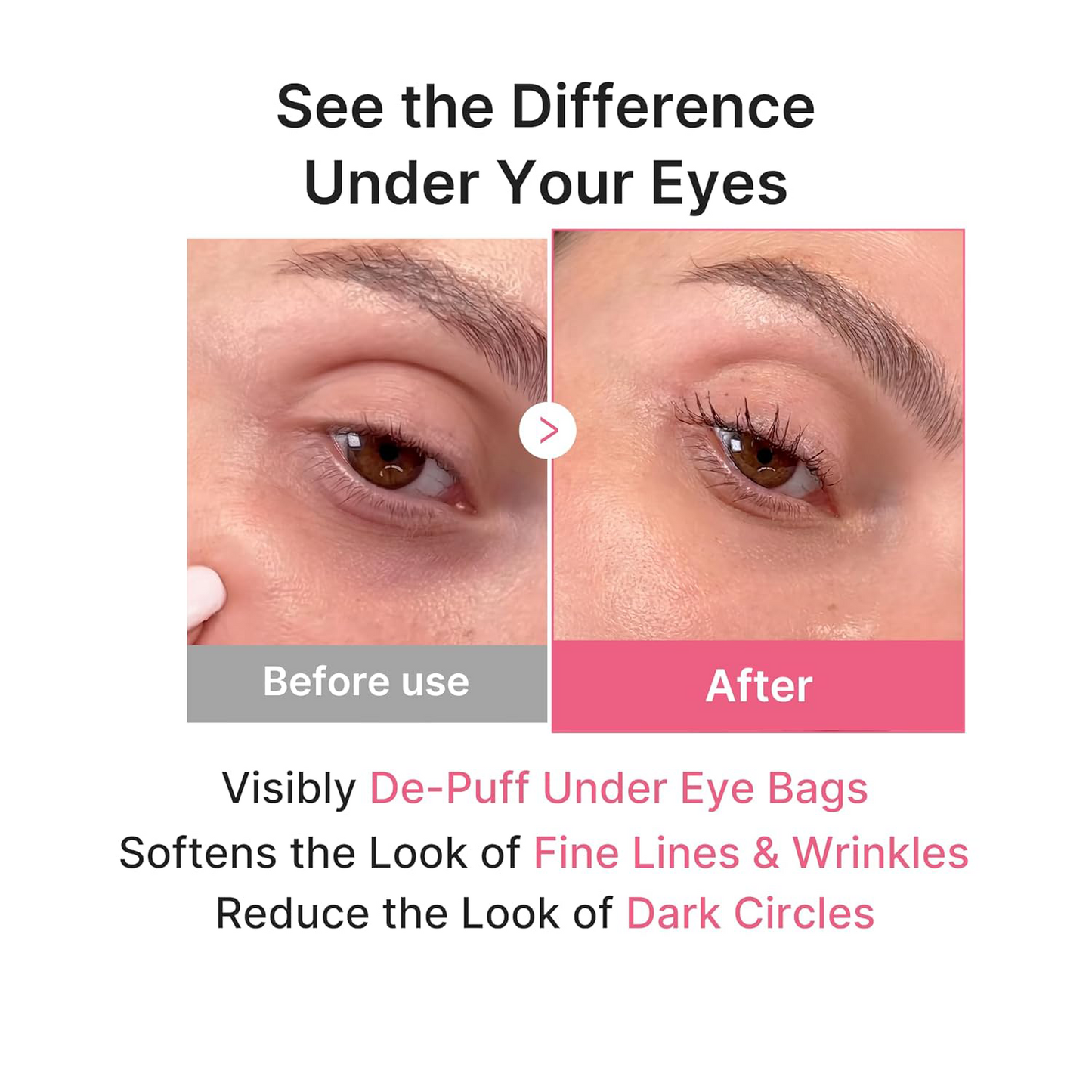 [NEW]  ✨PDRN Pink Collagen Jelly Eye Mask｜Korean Hydrogel Eye Patches Depuff Tired Eyes & Smooth Fine Lines With PDRN+Collagen+NAD