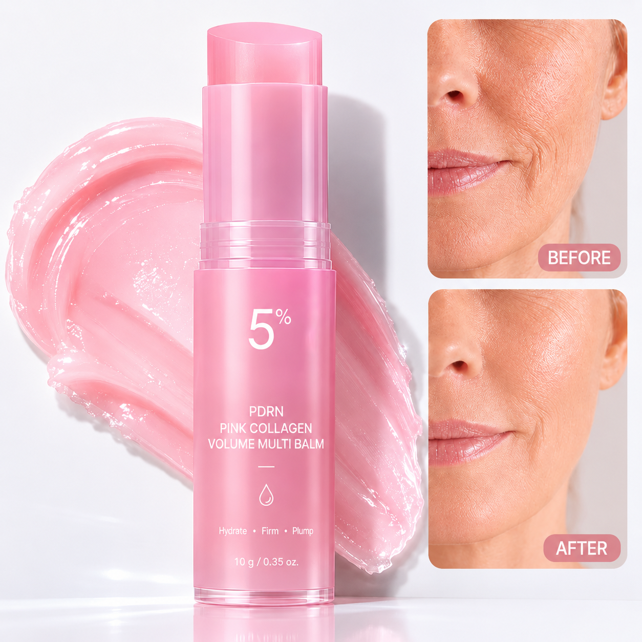 🔥LAST DAY 60% OFF  Korean Pink CollagenVolume Multi Balm