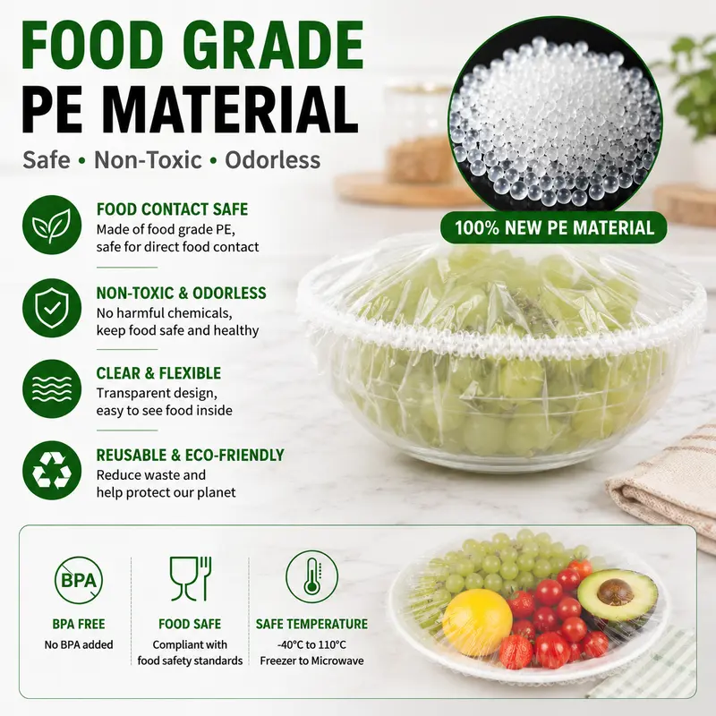 🔥🔥2026 SALE - Disposable Stretch Food Covers Keep Your Food Fresh, Clean & Protected Every Day