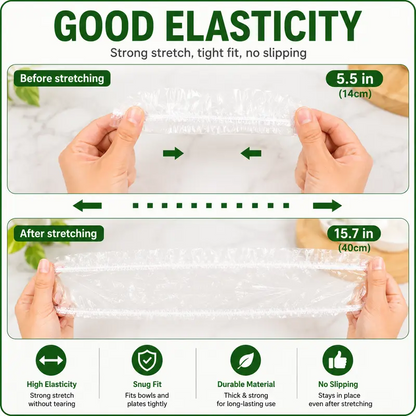 🔥🔥2026 SALE - Disposable Stretch Food Covers Keep Your Food Fresh, Clean & Protected Every Day