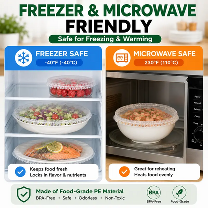 🔥🔥2026 SALE - Disposable Stretch Food Covers Keep Your Food Fresh, Clean & Protected Every Day