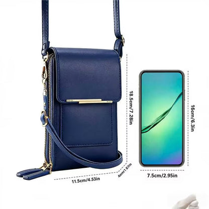 👜Elegant Touchscreen Crossbody Phone Wallet📱