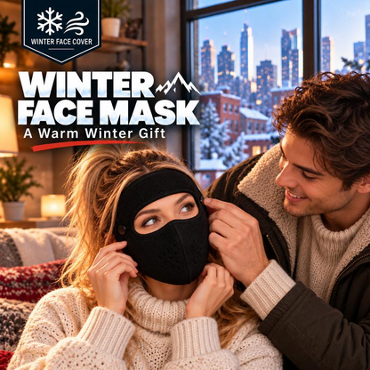 ❄️Winter Thermal Face Mask with Detachable Goggles – Windproof Fleece Balaclava for Skiing, Cycling & Outdoor Activities🥽