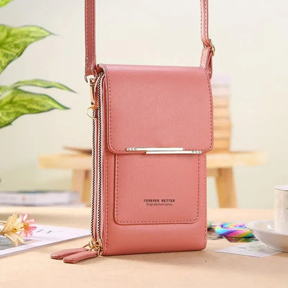 👜Elegant Touchscreen Crossbody Phone Wallet📱
