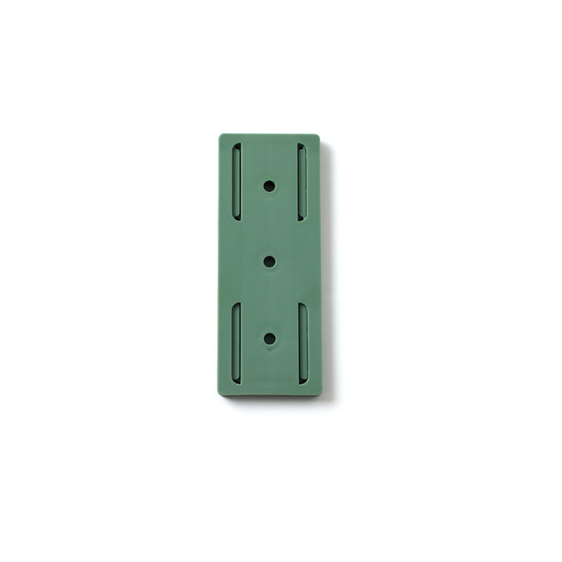 10-Pack Adhesive Power Strip Holder — Punch-Free Wall Mount with Cable Clips for Home & Office