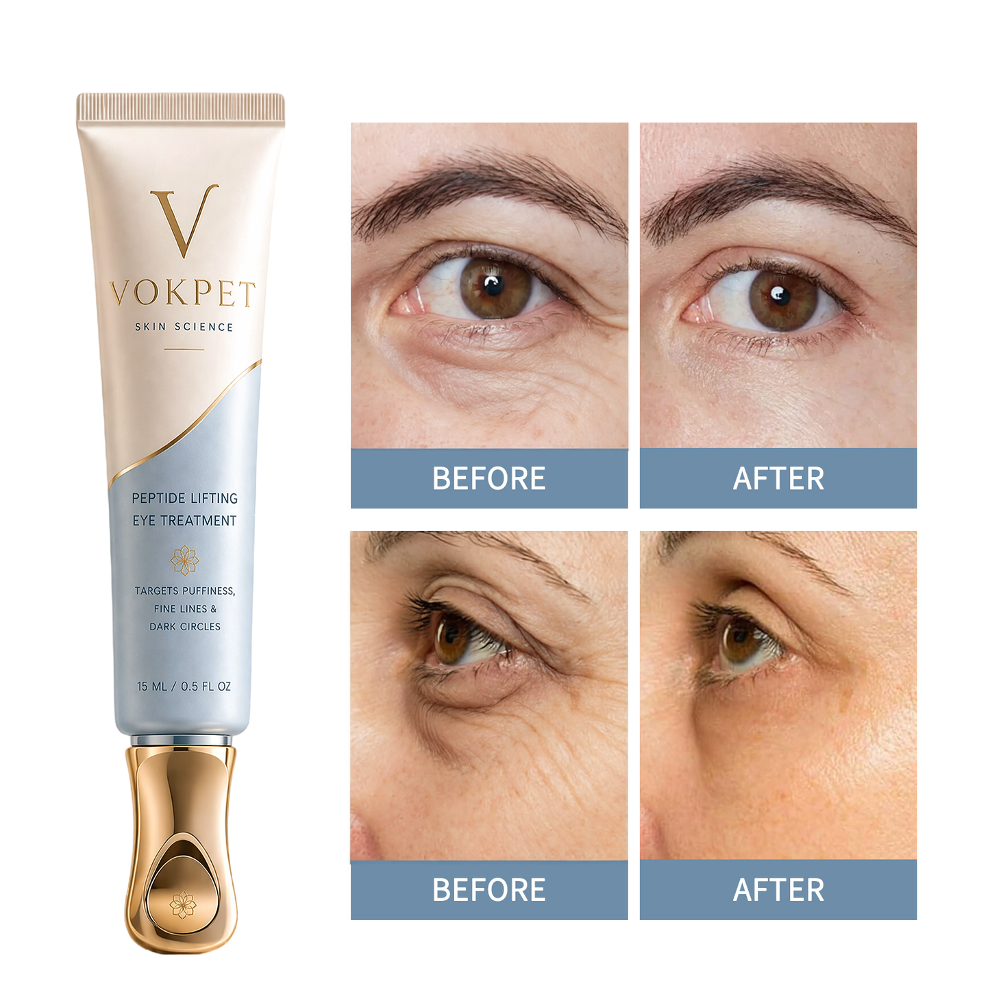 Vokpet™ Instant Face Temporary Tightener – Instant visible results in 30 seconds