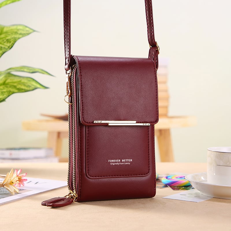 👜Elegant Touchscreen Crossbody Phone Wallet📱