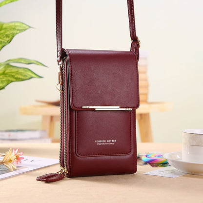 👜Elegant Touchscreen Crossbody Phone Wallet📱