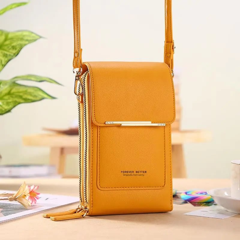 👜Elegant Touchscreen Crossbody Phone Wallet📱