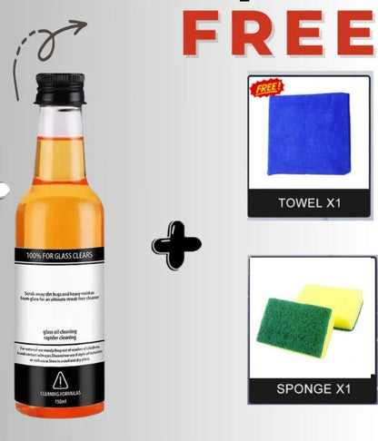 Powerful Windshield Stain Remover