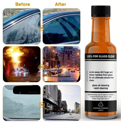 Powerful Windshield Stain Remover