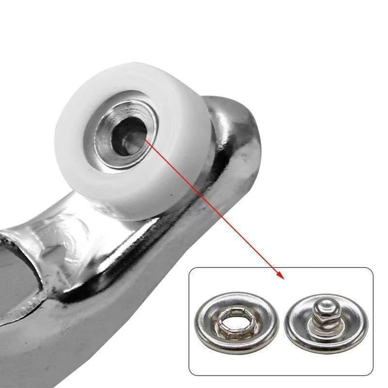 No-Sew Snap Button Repair Kit – Easy Clothing Fixes with Pliers Included!
