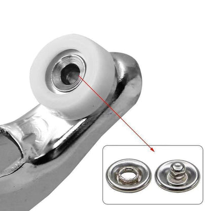 No-Sew Snap Button Repair Kit – Easy Clothing Fixes with Pliers Included!