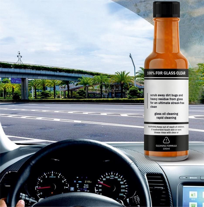 Powerful Windshield Stain Remover
