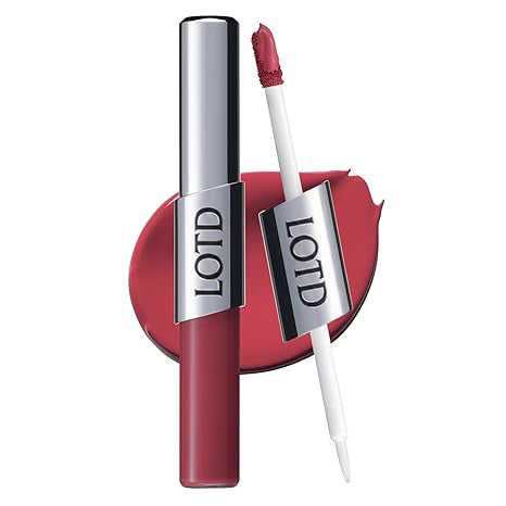 2-in-1 Dual Finish Lip Tint — Matte Velvet & Glass Gloss In One