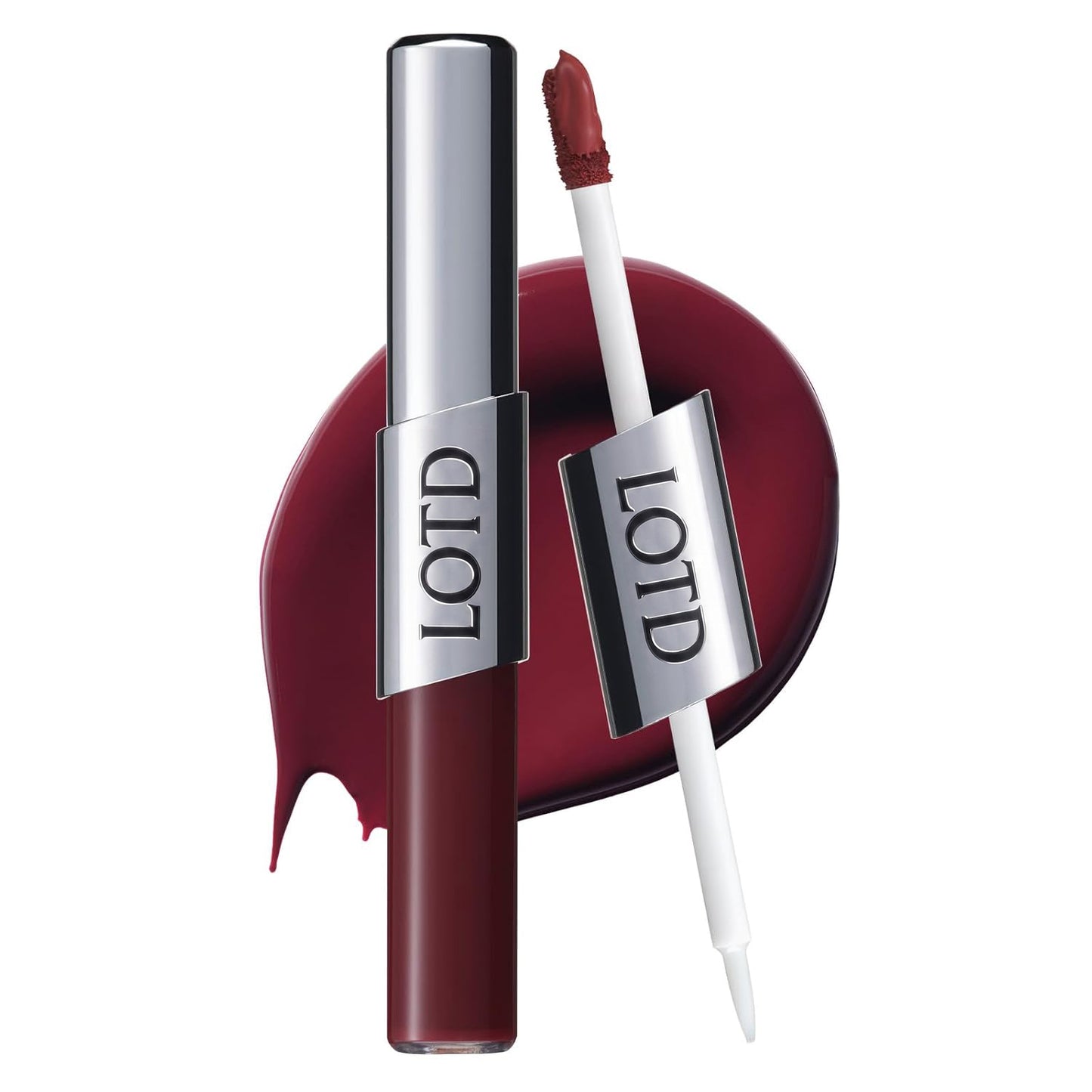 2-in-1 Dual Finish Lip Tint — Matte Velvet & Glass Gloss In One