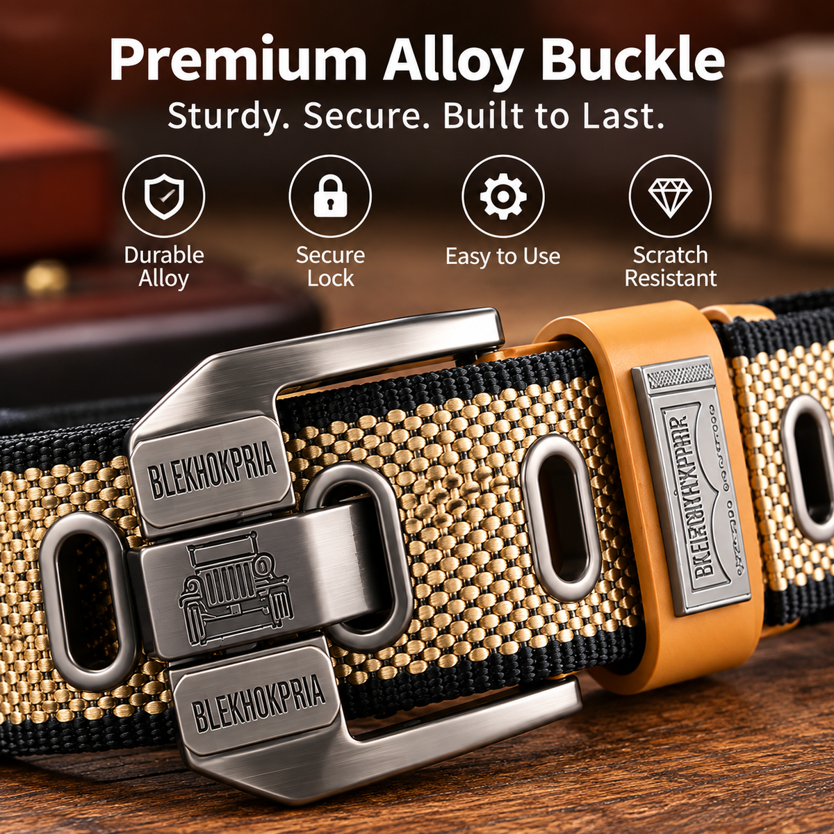 The Perfect Everyday Belt for Men & Women — Simple, Strong & Stylish.