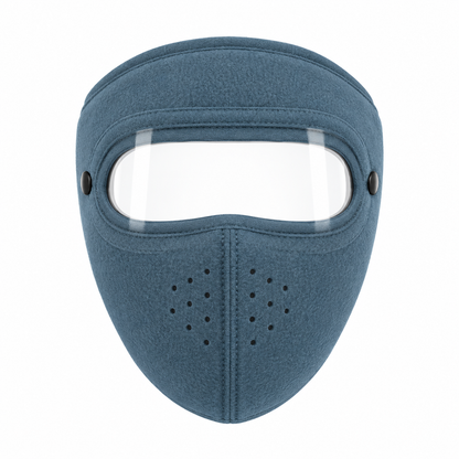 ❄️Winter Thermal Face Mask with Detachable Goggles – Windproof Fleece Balaclava for Skiing, Cycling & Outdoor Activities🥽