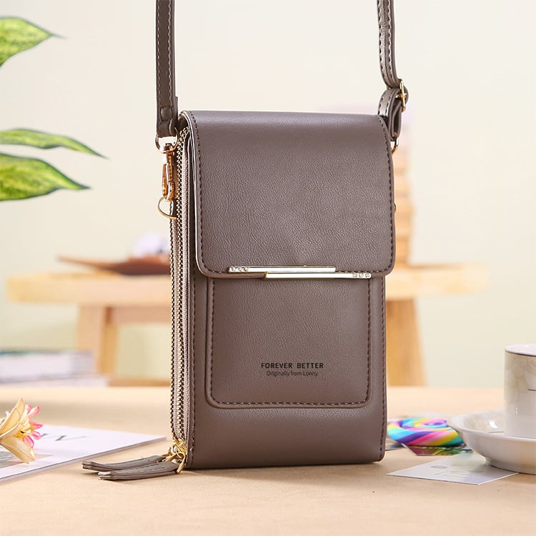 👜Elegant Touchscreen Crossbody Phone Wallet📱