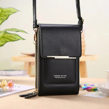 👜Elegant Touchscreen Crossbody Phone Wallet📱