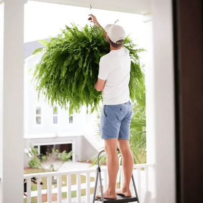 ✨ Glowing Boston Fern with Lights – Realistic Greenery, Zero Maintenance