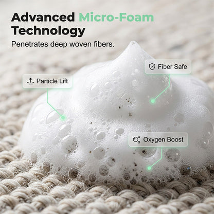 🔥Limited Time Promotion 50% OFF🔥 Instant Water‑Free Foam Stain Remover with Towel, Powerful No‑Rinse Cleanser for Carpets, Upholstery & Home Fabrics🧼