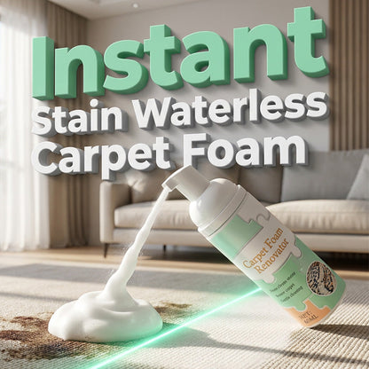 🔥Limited Time Promotion 50% OFF🔥 Instant Water‑Free Foam Stain Remover with Towel, Powerful No‑Rinse Cleanser for Carpets, Upholstery & Home Fabrics🧼